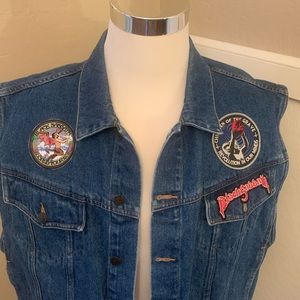 Black Sabbath biker Metal vest